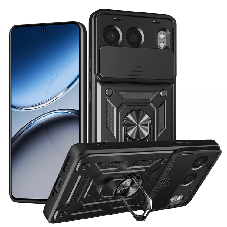 OnePlus Nord 4 Rugged Protective Case with Ring Stand