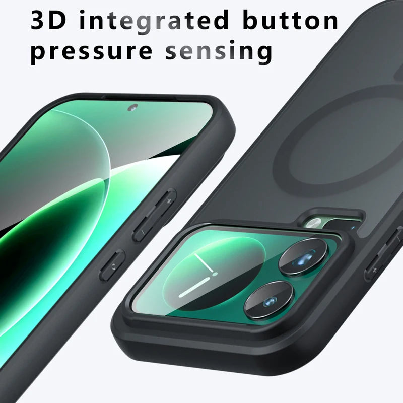 Xiaomi 17 Series Translucent PC+TPU Anti-Fingerprint Protective Case