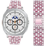 Luxury Diamond Stainless Steel Band for Samsung Galaxy Watch 8 & Galaxy Watch 8 Classic