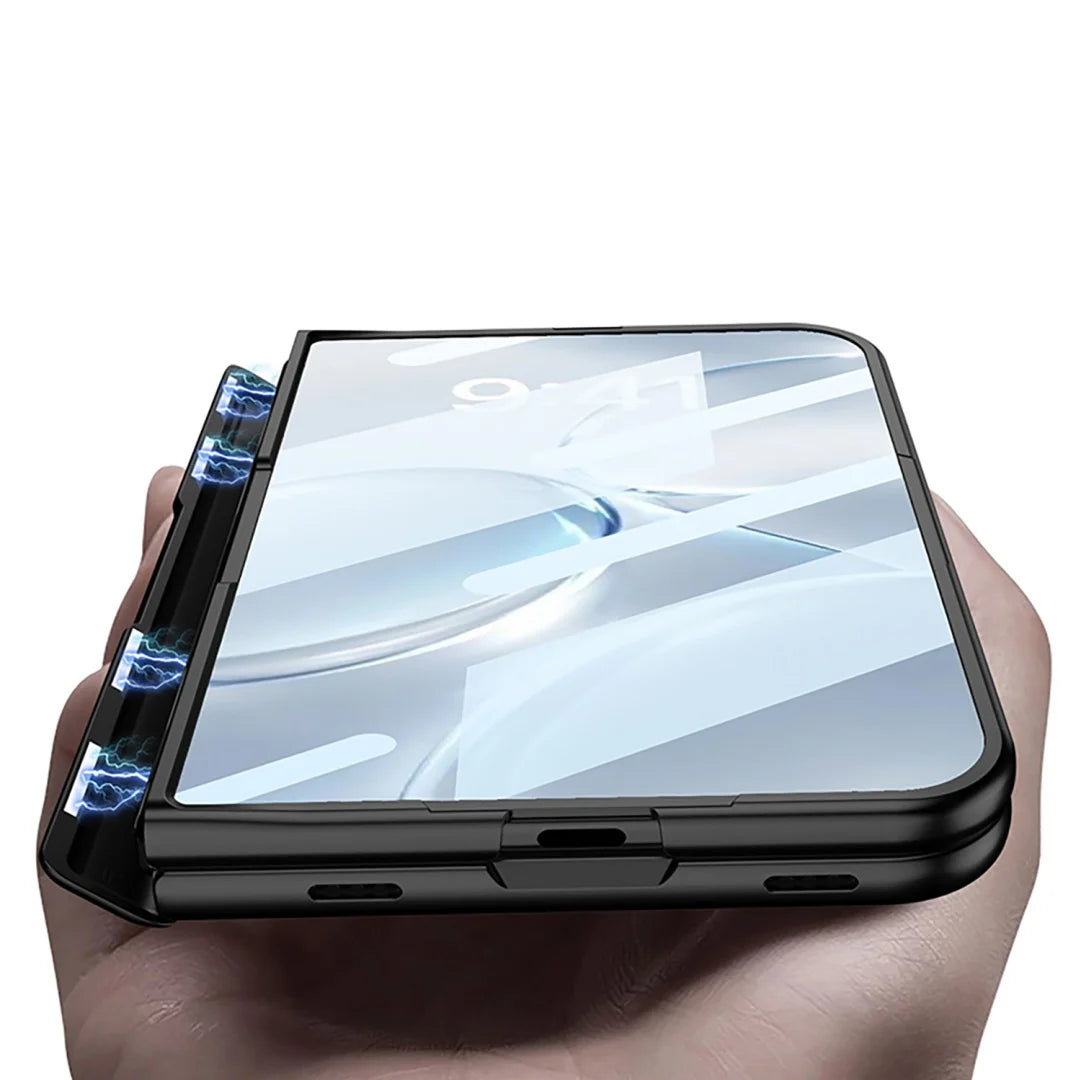 Transparent Hinge Protection Case for iPhone Duo