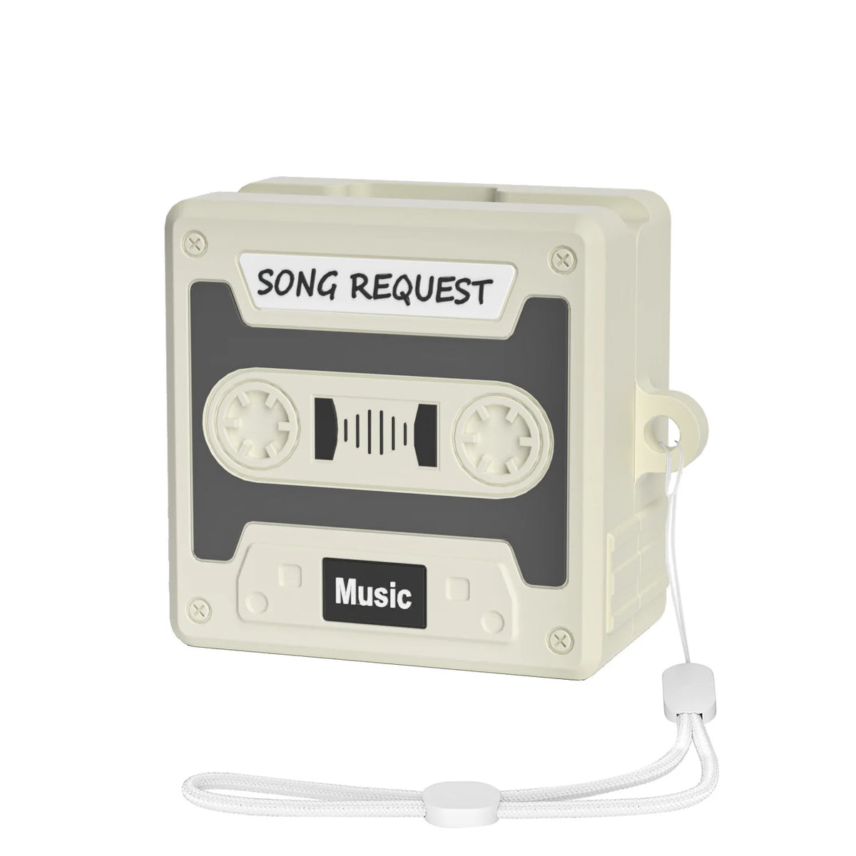 Wireless Charging Retro Cassette Case For Galaxy Buds4 / Buds4 Pro