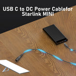 Starlink Mini Portable Power Cable for Power Stations and RV Use