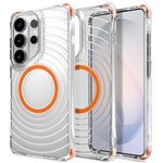 Transparent Magnetic Case with Four-Corner Airbag Shock Absorption for Samsung Galaxy S26 Ultra