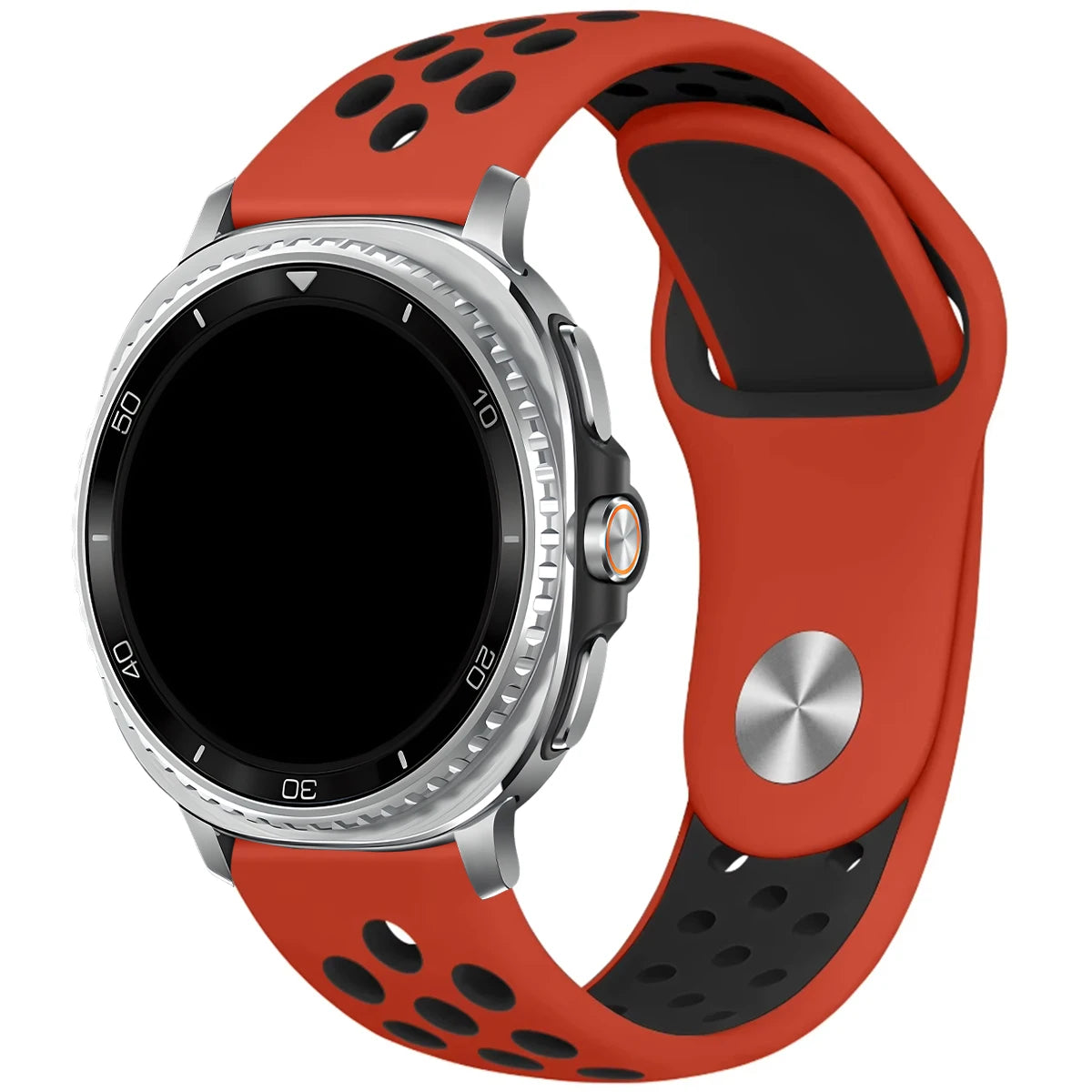 Dual Color Soft Silicone Sport Band for Samsung Galaxy Watch 8 & Galaxy Watch 8 Classic
