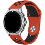 Dual Color Soft Silicone Sport Band for Samsung Galaxy Watch 8 & Galaxy Watch 8 Classic