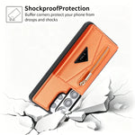 Pebble Grain Leather Detachable Card Pouch Case with Magnetic Attachment for Samsung Galaxy S24 Ultra