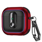 Shockproof Padded Case with Metal Carabiner Clip for AirPods 3
