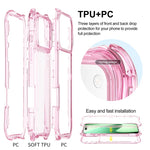 Drop-Resistant Clear Armor Case with Four-Corner Airbags for iPhone 17 Series