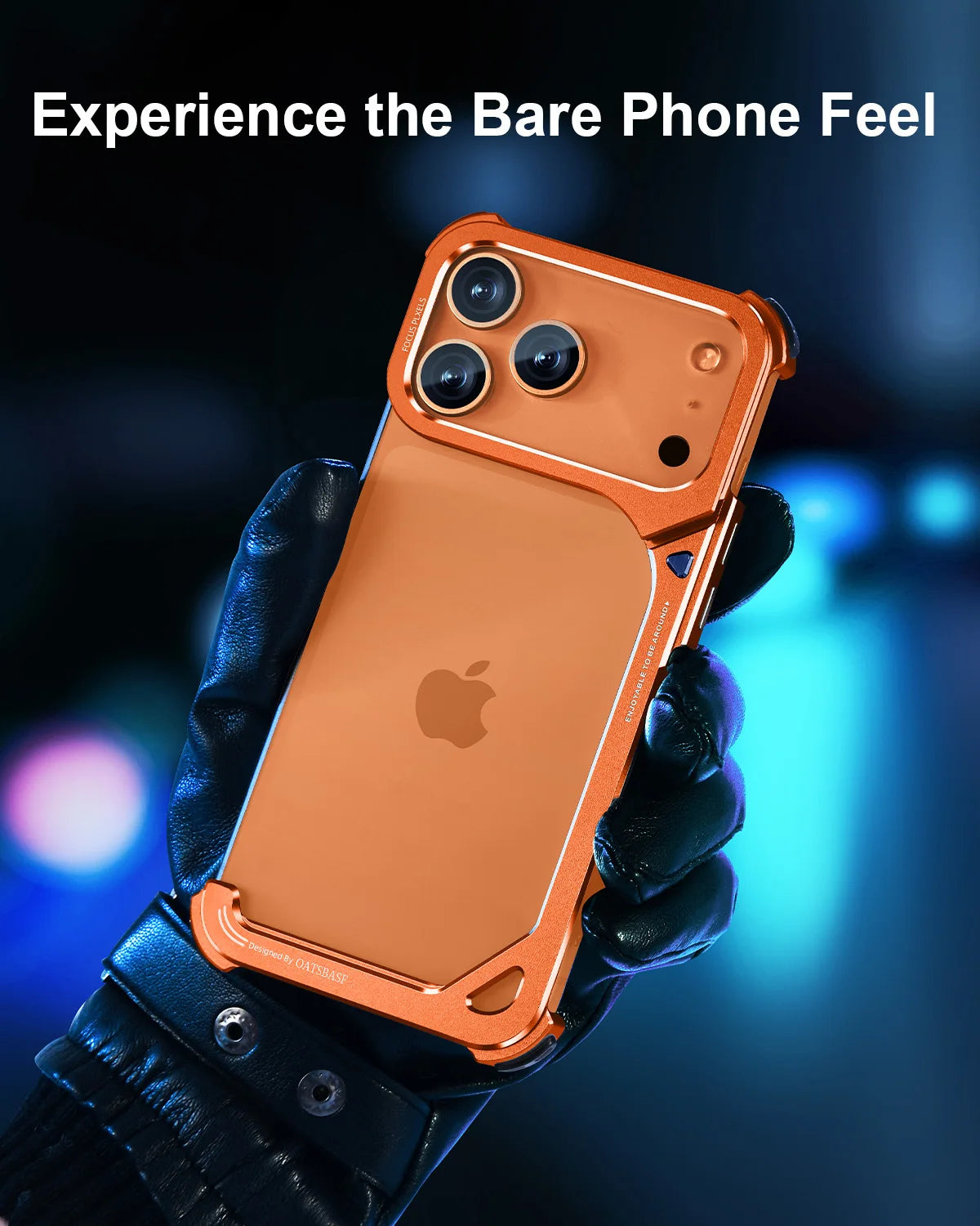 iPhone 17 Series 9-Shaped Minimalist Shockproof Bumper Case with Stand