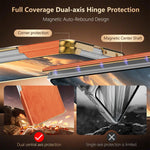 Luxury Velvet Texture Leather Protective Case for Samsung Galaxy Z Fold 8