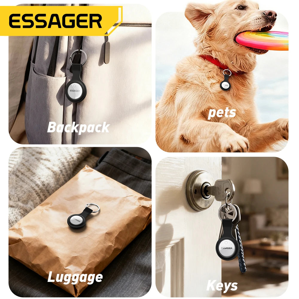 Essager SmartTag Bluetooth Tracker Compatible With Apple Find My
