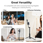 Ulanzi Magnetic Phone Selfie Stick Tripod with Remote