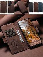 Lychee Grain Leather Case with Stand for Samsung Galaxy S26 Ultra