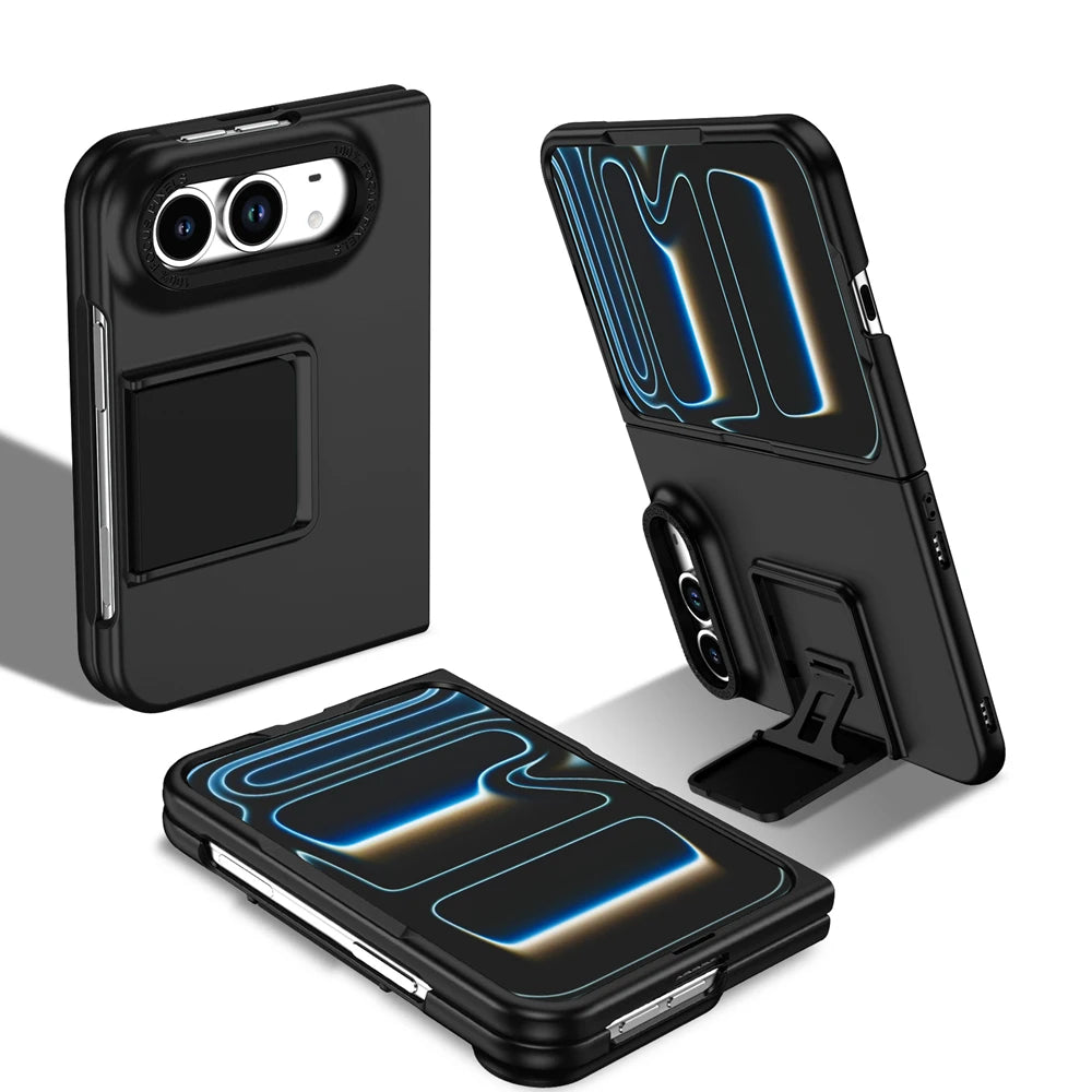 Matte Hard PC Kickstand Case with Dual-Angle Viewing for iPhone Duo
