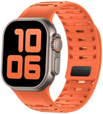 Breathable Magnetic Silicone Strap for Apple Watch