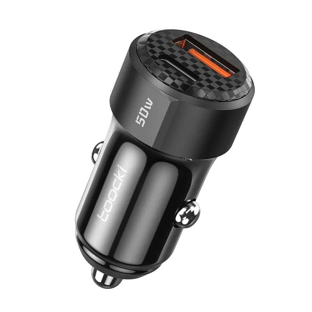 TOOCKI 50W QC PD 3.0 Car Charger