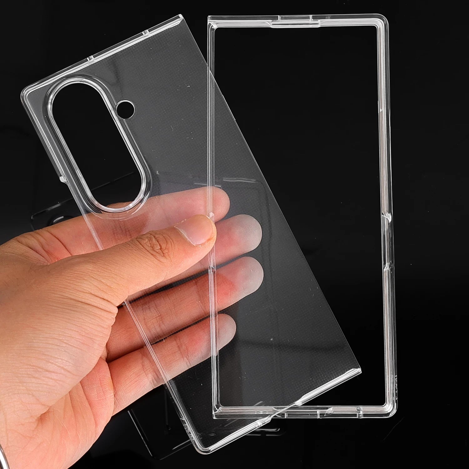 Protective Hard PC Shell Transparent Case for Samsung Galaxy Z Fold 7