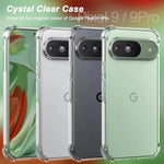 Soft TPU Transparent Phone Case for Google Pixel 9 Series