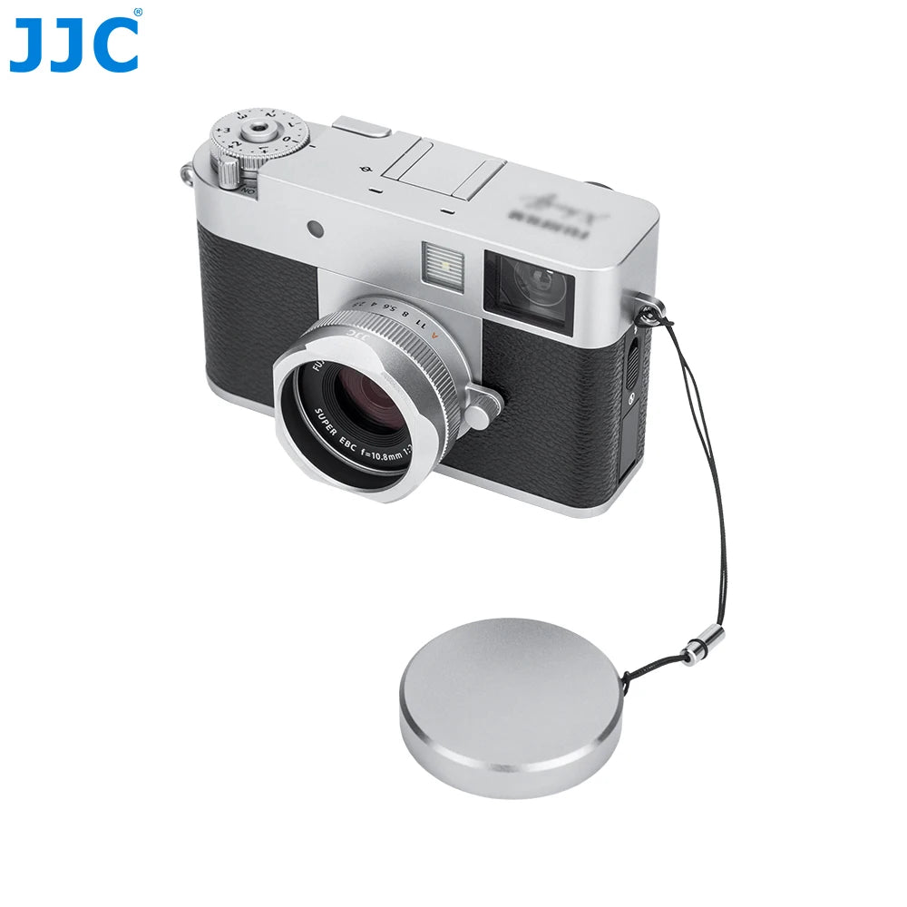 JJC Square Metal Lens Hood with Cap