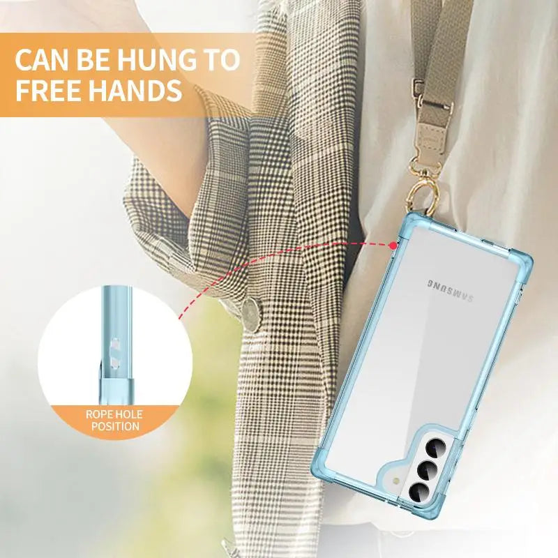 Shockproof Frosted Phone Case with Four-Corner Protection for Samsung Galaxy S24 Series