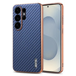 Carbon Fiber Pattern Skin-Feel Phone Case for Samsung Galaxy S26 Series