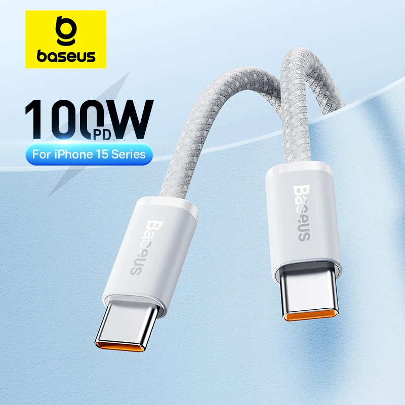 Baseus 100W USB-C to USB-C Fast Charging Cable