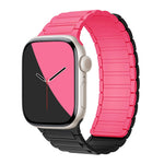 Silicone Replacement Strap with Magnetic Closure for Apple Watch