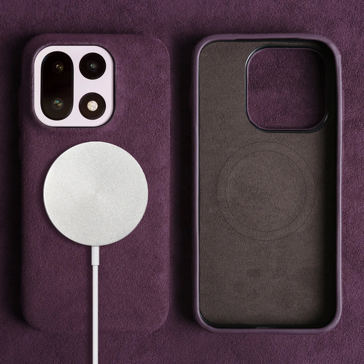 Premium Suede Magnetic Case for OnePlus 15