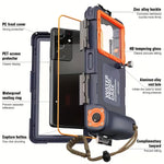 Waterproof Phone Case with Lanyard for Diving up to 15m