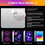 GOOJODOQ Tablet Case with Magic Keyboard for iPad Air (2024)