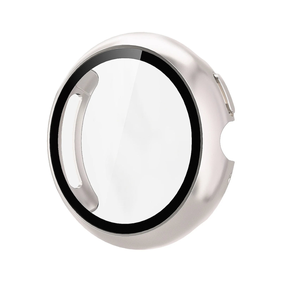 Hard PC Case And Tempered Glass Protector For Google Pixel Watch 4