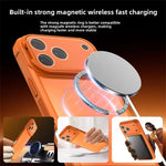 Matte TPU MagSafe Case with Full-Coverage Camera Lens Protection for iPhone 17 Series