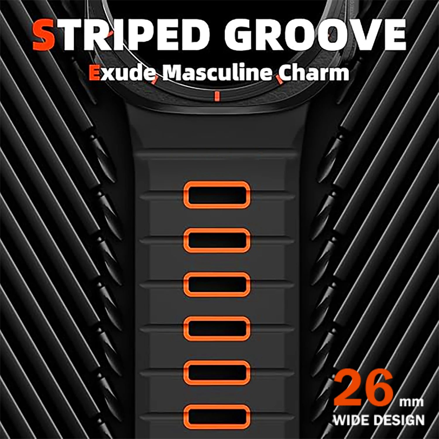 Sports Silicone Soft Loop Strap for Samsung Galaxy Watch Ultra and Samsung Galaxy Watch Ultra (2025)