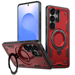 Samsung Galaxy S26 Series Military Drop-Proof Case with 360° Ring Stand