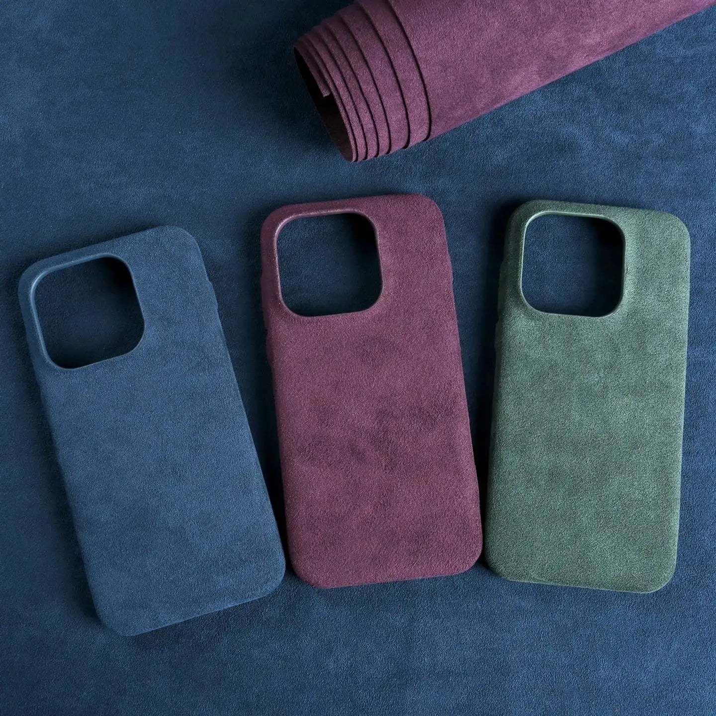 Premium Suede Magnetic Case for OnePlus 15