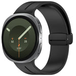 Silicone Smartwatch Band with Magnetic Snap Closure for Samsung Galaxy Watch 9
