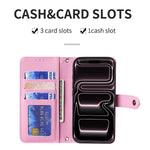 Pebbled Leather Crossbody Wallet Case for Samsung Galaxy S25 Series
