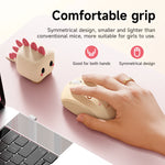 HOCO M9 Cute Cartoon Cat Wireless Bluetooth Mouse with Dual-Mode Connectivity