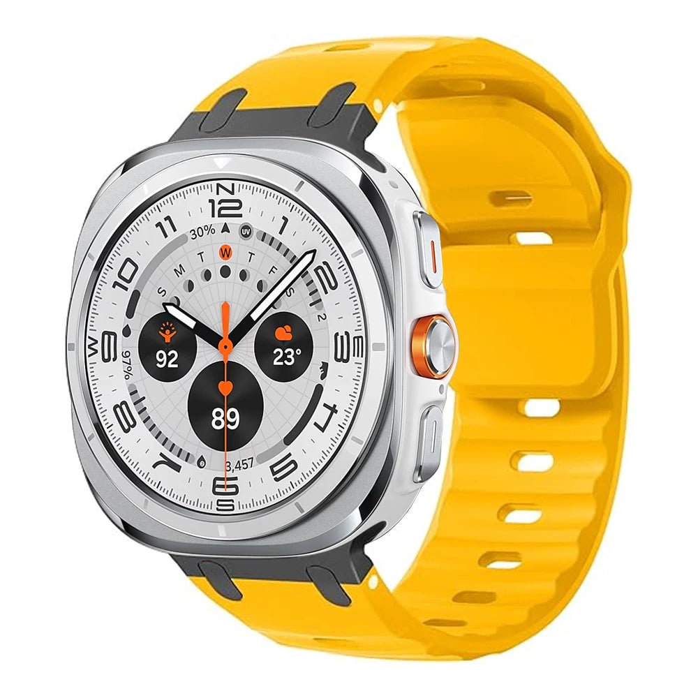 Stainless Steel + Silicone Band for Samsung Galaxy Watch Ultra and Samsung Galaxy Watch Ultra (2025)