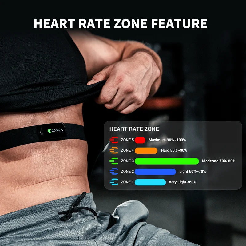 COOSPO H9Z IP67 Waterproof Heart Rate Monitor Armband