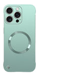 Ultra-Thin Frameless Matte MagSafe Case for iPhone 15 Series