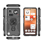 Metal Ring Kickstand Shockproof Case For Nothing Phone 4A