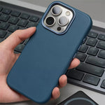 Luxury Dragon Scale Leather MagSafe Case for iPhone 16 Series