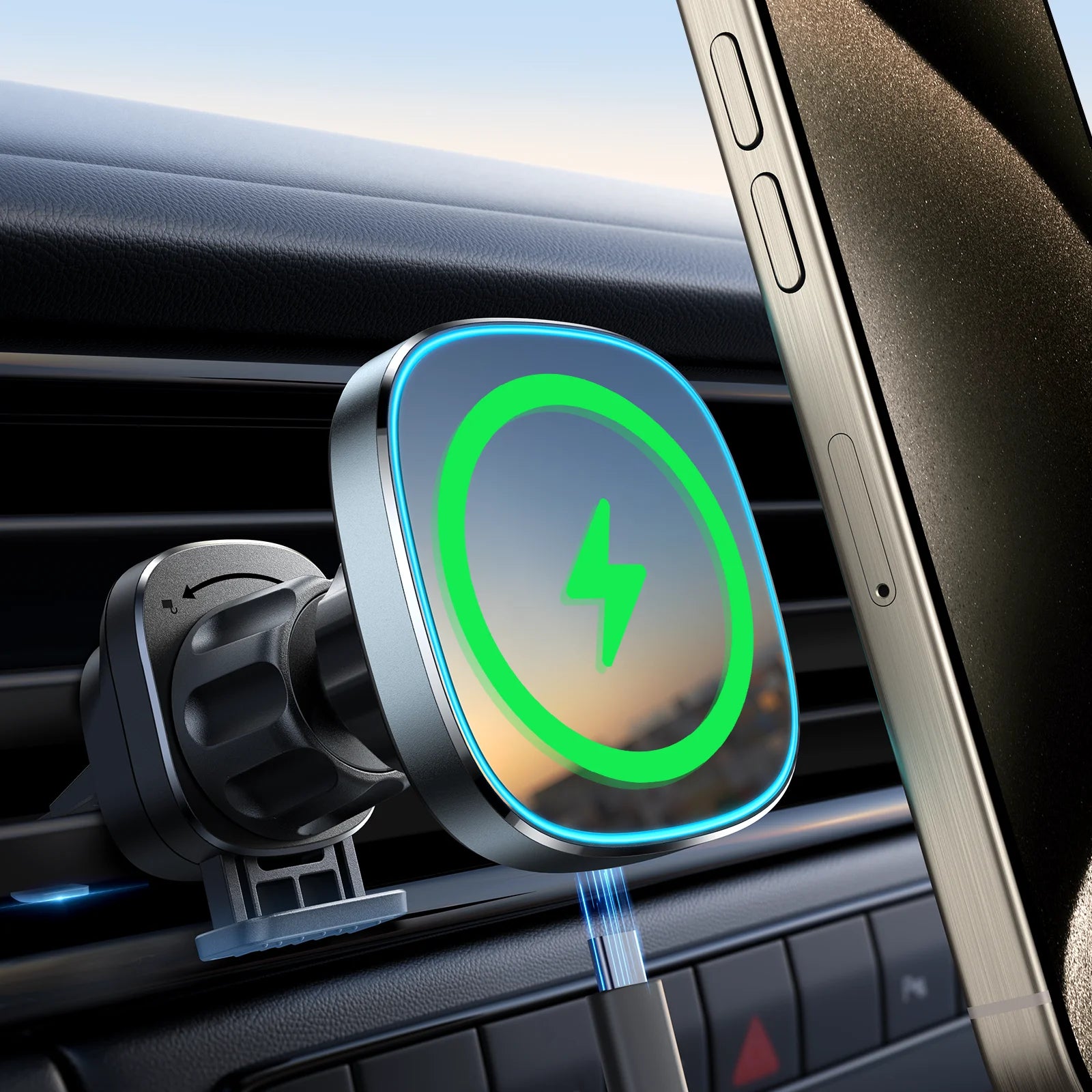 Joyroom 15W Magnetic Wireless Car Charger
