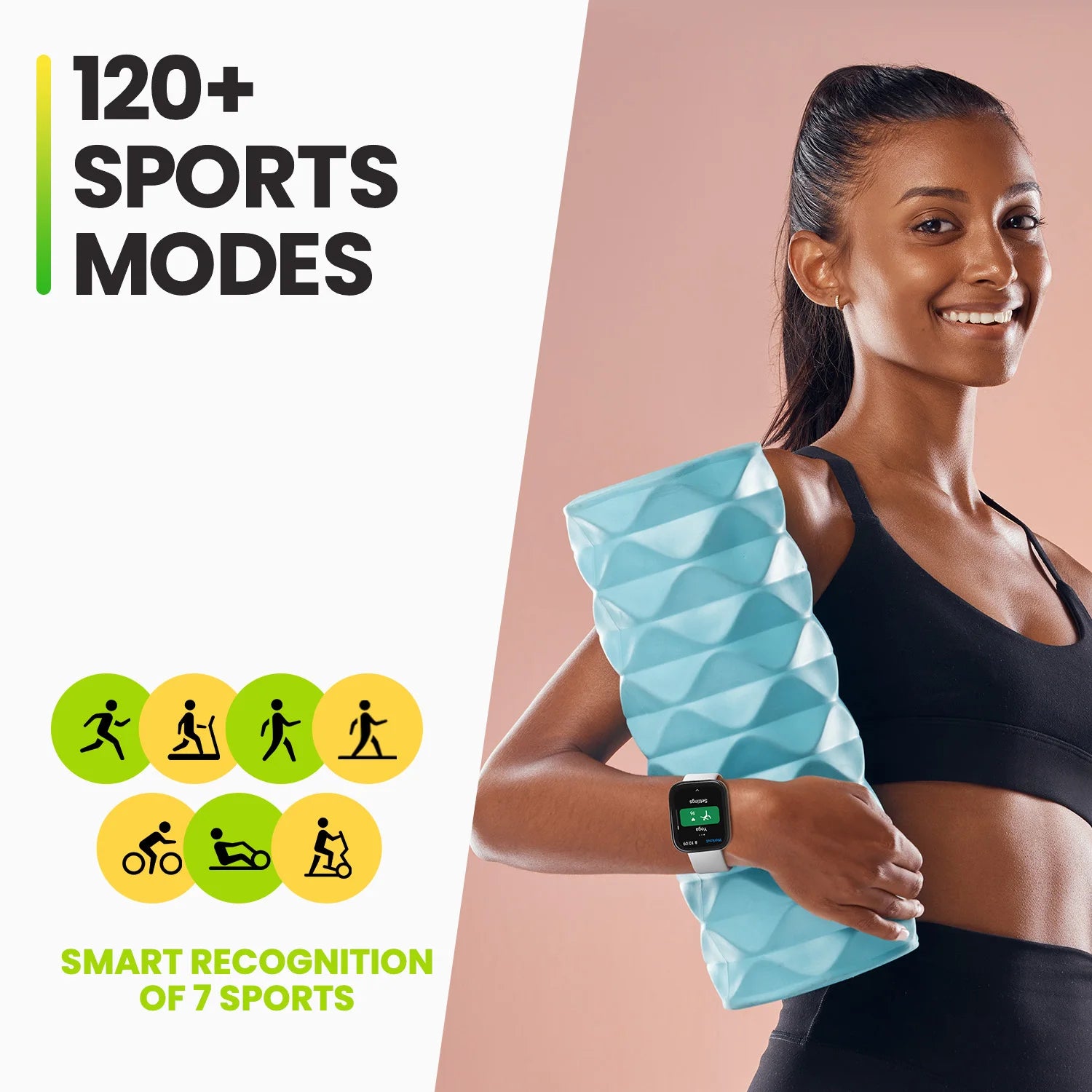 Amazfit Bip 5 Smartwatch Track 120+ Sports Modes 24H Heart Rate