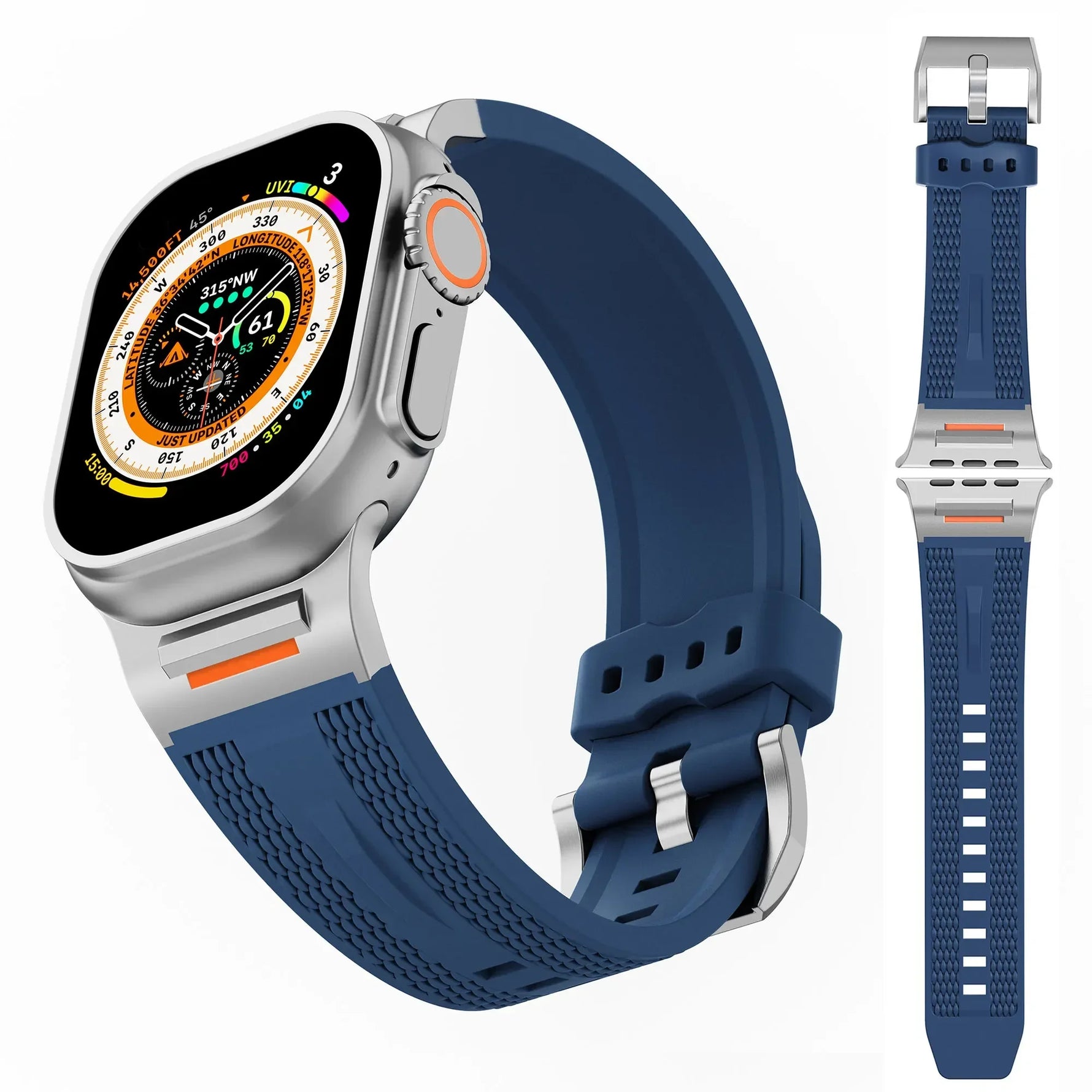 Flexible Silicone Elastic Sports Band for Apple Watch