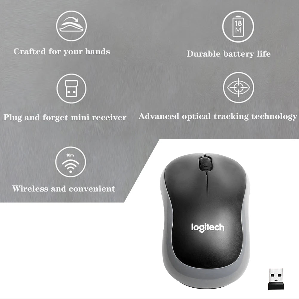 Logitech M185 Compact Wireless Mouse