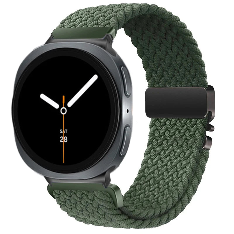 Braided Nylon Parachute Buckle Watch Strap for Samsung Galaxy Watch 9