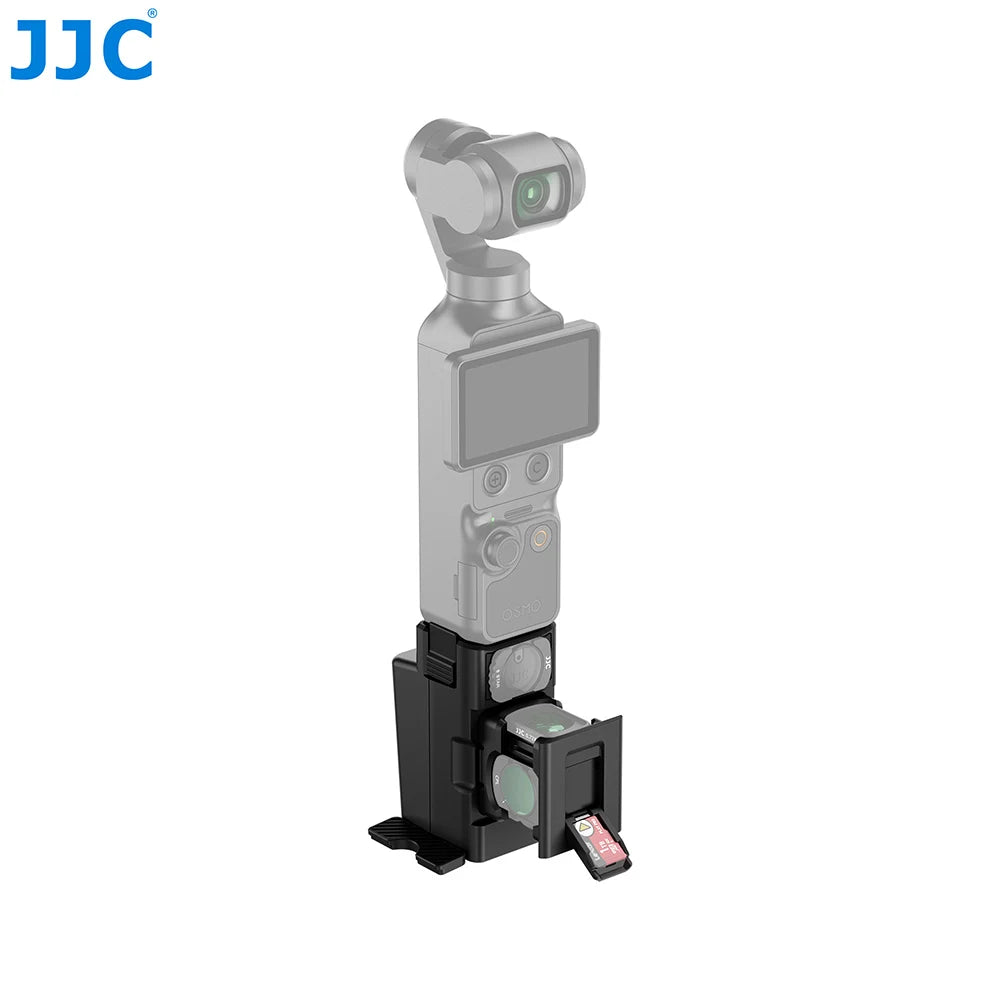 JJC ET-P4 Magnetic Base with Filter and SD Card Storage for DJI Osmo Pocket