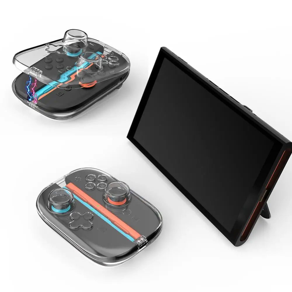 Transparent Magnetic Protective Case for Nintendo Switch 2 Joy-Con